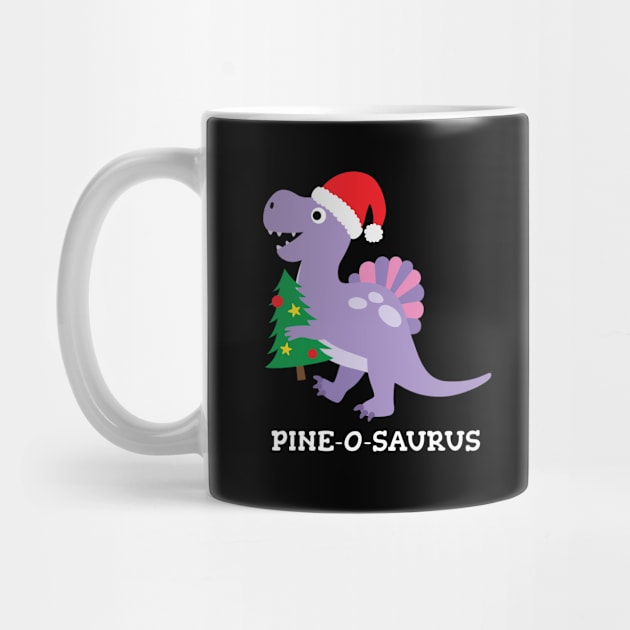Funny Christmas Spinosaurus by MedleyDesigns67